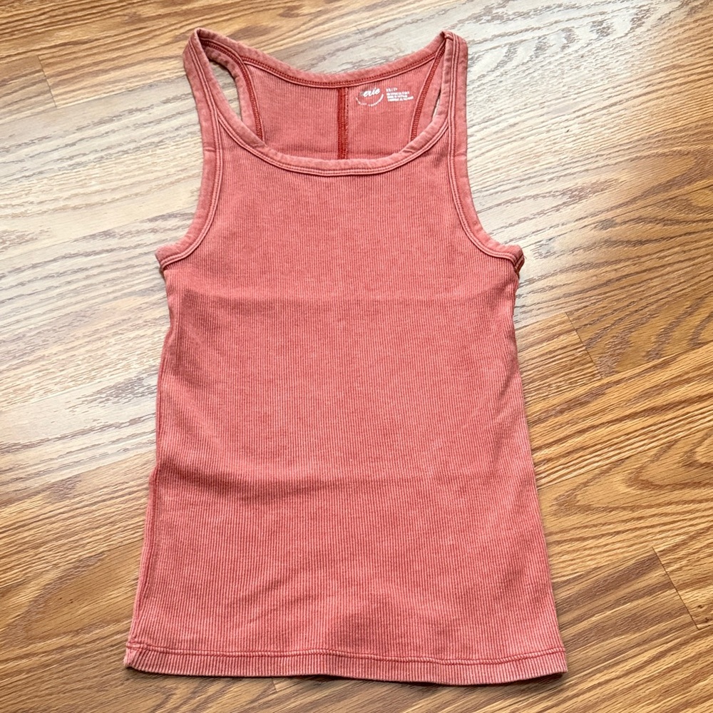 Women's Aerie Coral Pink Tank Top